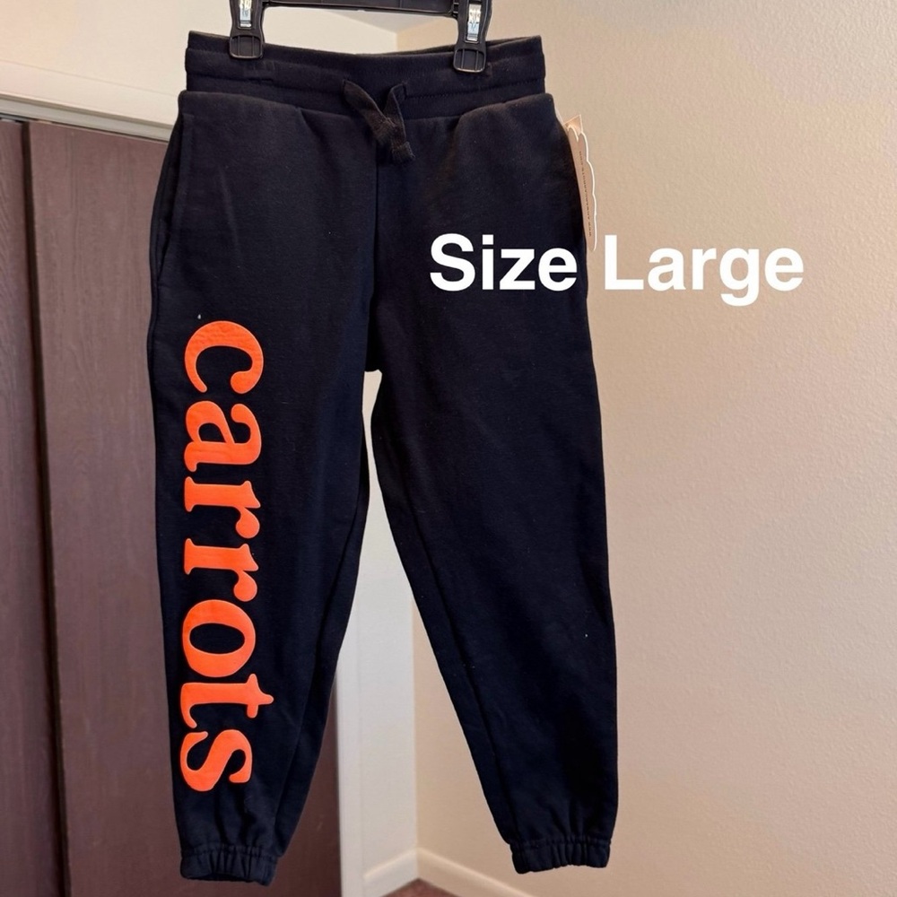 Carrots by Anwar Carrots, Kids Graphic Jogger Pant, Lower Case Carrot